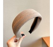 New Vintage Headband Wide Cross Hairband Plain Color Nonslip Headbands Women Hair Accessories