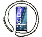 Tumundosmartphone Funda Colgante Transparente Realme Narzo 50A Protección Antigolpes
