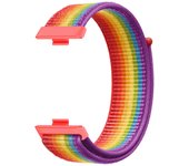 Nylon Strap For Huawei Watch Fit 3 4 Replacement Bracelet Nylon Loop Adjustable Band Soft Wristband Huawei Watch 4 Pro
