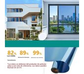 Protect the privacy of insulated glass film home windows balconies sunscreens one-way mirrors window film stickers