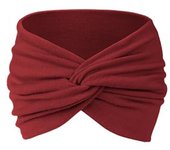Bohemian European and American Sports Headband Women's Wide Yoga Elastic  Running   Hair Accessories Headw