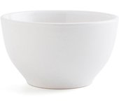 Quid Tazón Bol Loza Blanco Snow 51 Cl - Perfecto Uso Diario Lavavajillas Microondas
