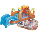 Bestway Piscina Hinchable Parque de Juegos Volcan 265x265x104 cm +2 Años Jardin 53069