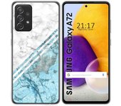 Tumundosmartphone Funda Gel Tpu para Samsung Galaxy A72 diseño Mármol 02 Dibujos