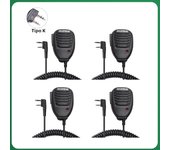 Baofeng Microphone Speaker Mic PTT Shoulder For UV-21 UV18 Pro UV5RH DM-1701 Radio QuanSheng UV-K5 UV-K6 UV-5RPLUS Walkie Talkie