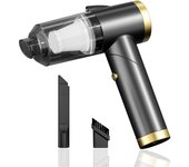 Aspirador de coche Potente Aspirador portátil de mano con motor sin escobillas Potente plumero de aire para electrodomésticos (púrpura/oro)