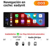 Carplay Android Auto 1 DIN 6.86" Universal HD Touch Screen MP5 Car Multimedia Video Player Support BT SD/TF FM Radio USB Type-C