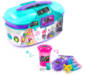 Maletin Slime con 4 slime y accesorios ¡crea tu propio Slime mezclando polvo con agua! 23,7x15,6x14,6 cm (Canal Toys SSC049)