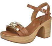 Zapatos de Tacon Oh! My Sandals Lr5391 para mujer en color marron