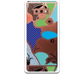 Funda compatible con Samsung Galaxy Note 9 - garden collage