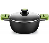 CACEROLA ALTA BRA PRIOR 24CM TAPA CRISTAL (A400324)