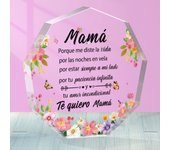 Feliz Dia de Las Madres Spanish for Mexico Gracias Mama Card Hispanic Mom Grandma Birthday Christmas Home Desk Decor ﻿