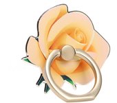 Cute Cartoon Rose Finger Ring Cell Phone Holder Car Mount Phone Back Sticker Pad Bracket Metal Stand for IPhone 11/12 pro Xiaomi