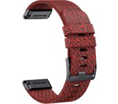 Military durable nylon strap suitable for Garmin Fenix7X Pro/5X/6 nylon weaving, suitable for Fenix5/6/7/Instinct replacement