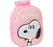 Mochila 3D Snoopy 3D 27x33x10 Cm (Safta 622544890)
