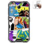 Tumundosmartphone Funda Gel Tpu para Ulefone Armor X6 diseño Comic Dibujos
