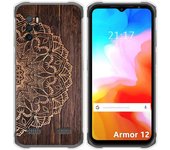 Funda Silicona para Ulefone Armor 12 5G diseño Madera 06 Dibujos