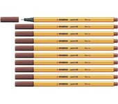 Stabilo Point 88 Rotulador Siena -10u- | Colores Vibrantes