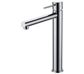 Imex Milos BDYS045-3 grifo monomando de lavabo caño alto fabricado en latón con acabado cromado