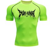 Graphic Compression Shirts for Men Athletic Quick Dry Tshirts Tees Tops Gym Workout Running Baselayers Undershirts Rash Guard