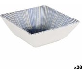 Bol para Aperitivos La Mediterránea Irys Porcelana 13 x 13 x 5 cm (28 Unidades)