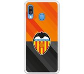 Funda original compatible con Samsung Galaxy A20E - Valencia Tonos Naranja y Negro