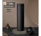 High Quality Smart Thermos Cup 304 Stainless Steel 480ml Smart Temperature Display Waterproof Double-wall Vacuum Thermos Cup