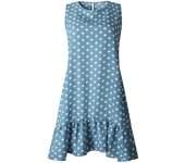 Jocoo Jolee Summer Chiffon Dress Women Polka Dot Ruffles Mini Dress Casual Loose Beach Party Street Short Sundress Vestidos
