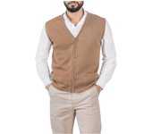 Hackney Chaleco Hombre Lana Punto Botones Con Bolsillos
