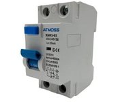Interruptor diferencial superinmunizado Si, 30mA, 2P, 40A, Clase A y 6kA - Alta protección contra fugas de corriente, fácil instalación y fiabilidad en viviendas y comercios
