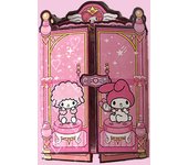 Kawaii Sanrio Hello Kitty Replacement Wardrobe Versatile Sticker Cute Kuromi Diy Quiet Book Handmade Children's Creative Toys