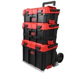 Sistema modular TAYG apilable pro con metal con trolley metal