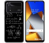 Funda Silicona para Xiaomi POCO M4 Pro 4G diseño Formulas Dibujos