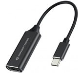Conceptronic - ABBY03B adaptador de cable de vídeo HDMI tipo A (Estándar) USB Tipo C Negro ABBY03B