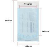 MAMBA 10/20PCS Disposable Self-sealing Sterilization Pouches Bag 5 Sizes Tattoo Accessories Supplies Self-adhesive Clean Bags