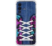 Funda Silicona Antigolpes para Vivo V23 5G diseño Zapatillas 06 Dibujos