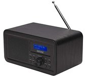 Denver Radio DAB-30 Dab+ con sintonizador FM y función Despertador, Color Negro