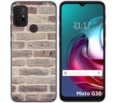 Funda Gel Tpu para Motorola Moto G10 / G20 / G30 diseño Ladrillo 01 Dibujos