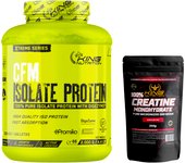 Proteína Isolada CFM 2KG King Nutrition Xtreme – Con Promiko® y Enzimas Digestivas Digezyme®  Endulzada con Sucralosa  Sin Azúcares Añadidos + Creatina 200g