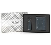Skpat - Carteras Para Hombre Piel - Cartera Hombre De Marca - Billeteras Para Hombre Con Compartimento Para Tarjetas - Monedero Hombre Piel - Cartera Tarjetero Hombre 205304R