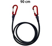 Heavy Duty Bungee Cord Elastic Tie Strap String Carabiner Hooks Kayak Cycling Luggage Packing Ropes Camping  Accessories