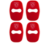 For Peugeot 206 307 308 3008 207 208 407 508 2008 5008 107 106 accessories 4pcs Stainless Steel Car Door Lock Cover Car Styling