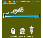 Tuya WiFi Motorize Roller Blind Motor Smart Life App Shutter Shade Engine 38mm Tubular Alexa Voice Smart Control Home Automation