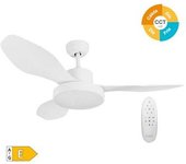 Ventilador de Techo Gsc Evolution 48' Motor DC CCT Regulable Aspas Blancas
