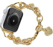 Luxury Bracelet Band for Apple Watch Series10 9 8 7 41 42mm 46mm 45mm 6 Se 5 Women Diamond Steel IWatch Ultra 49mm Strap