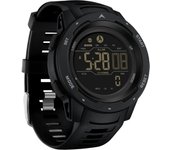 Reloj with podómetro, Rasteador de Fitness, Contador de pasos, Relojes Runnig, Reloj de pulsera Digital a prueba de Agua, chrono, Alarma LED, Cuenta atrás Dual