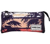 PRO-DG Sun Triple HS Pencil Case, Multicolour