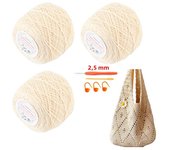Hand Bag Crochet Kit with yarn DIY Shoulder Bags beginner sunflower checkerboard bag Knitting Crocheting Kits with material