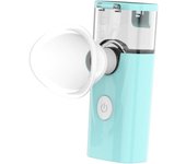 1 juego de vaporizador humectante para ojos, limpiador de gotas para ojos, rociador de nano niebla, vaporizador para ojos, máquina de vapor para ojos Nano-Blue