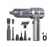 Cecodadi-Aspirador de Coche 22000PA 4en1 | Motor Sin Escobillas + Bomba de Aire, Recargable para Autos y Hogar